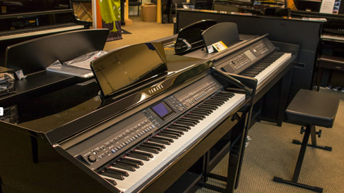 In-store piano work
