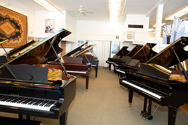 Darrell's Music Hall showroom