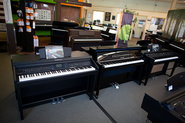 Darrell's Music Hall showroom